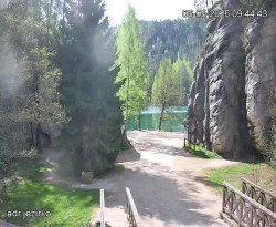 Vstup do skal, Pískovna