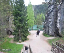 Vstup do skal, Pískovna