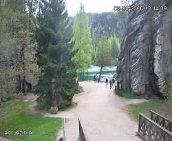 Vstup do skal, Pískovna
