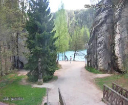 Vstup do skal, Pískovna