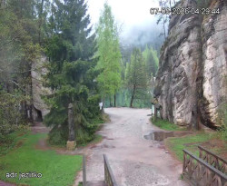 Vstup do skal, Pískovna