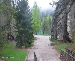 Vstup do skal, Pískovna