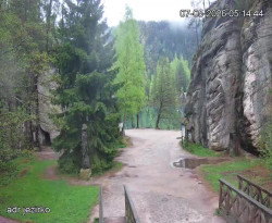 Vstup do skal, Pískovna
