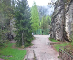 Vstup do skal, Pískovna