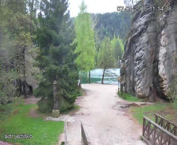 Vstup do skal, Pískovna