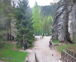 Vstup do skal, Pískovna