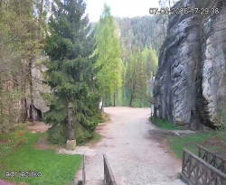 Vstup do skal, Pískovna