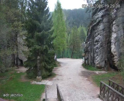 Vstup do skal, Pískovna