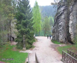 Vstup do skal, Pískovna