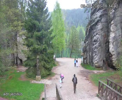 Vstup do skal, Pískovna