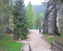 Vstup do skal, Pískovna