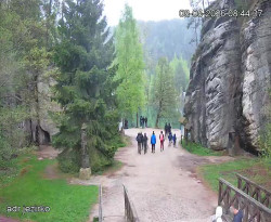 Vstup do skal, Pískovna