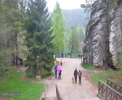 Vstup do skal, Pískovna