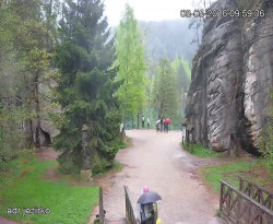 Vstup do skal, Pískovna