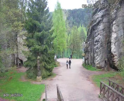 Vstup do skal, Pískovna