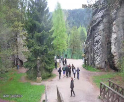 Vstup do skal, Pískovna