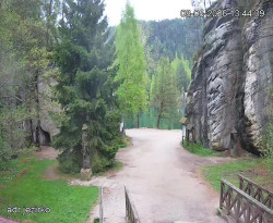 Vstup do skal, Pískovna
