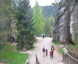 Vstup do skal, Pískovna
