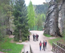 Vstup do skal, Pískovna