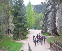 Vstup do skal, Pískovna