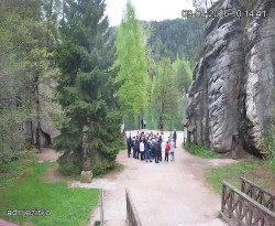 Vstup do skal, Pískovna