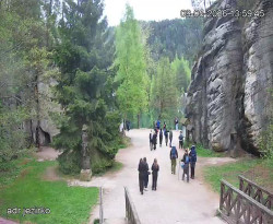 Vstup do skal, Pískovna
