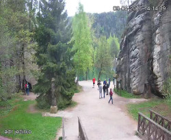Vstup do skal, Pískovna