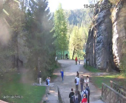 Vstup do skal, Pískovna