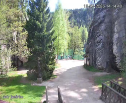 Vstup do skal, Pískovna