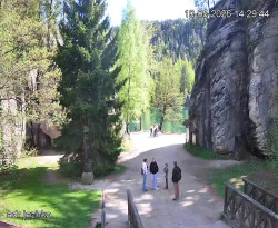 Vstup do skal, Pískovna