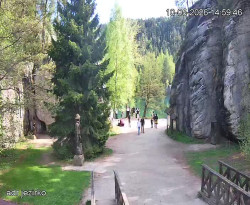 Vstup do skal, Pískovna