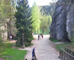 Vstup do skal, Pískovna
