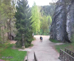 Vstup do skal, Pískovna