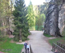 Vstup do skal, Pískovna
