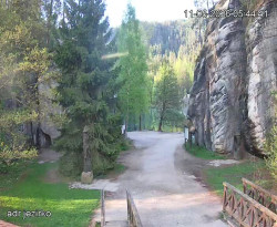 Vstup do skal, Pískovna
