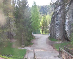 Vstup do skal, Pískovna