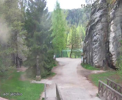 Vstup do skal, Pískovna