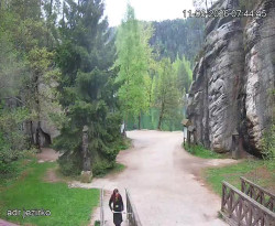 Vstup do skal, Pískovna