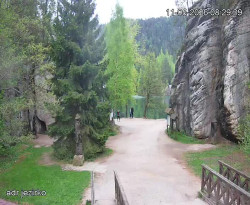 Vstup do skal, Pískovna