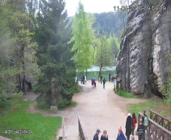 Vstup do skal, Pískovna