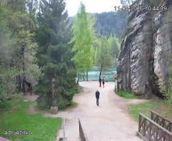 Vstup do skal, Pískovna