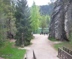 Vstup do skal, Pískovna