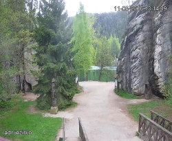 Vstup do skal, Pískovna