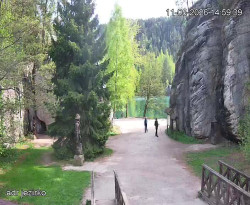 Vstup do skal, Pískovna
