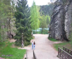 Vstup do skal, Pískovna