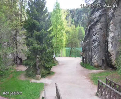 Vstup do skal, Pískovna