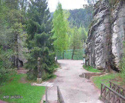 Vstup do skal, Pískovna