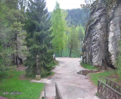 Vstup do skal, Pískovna