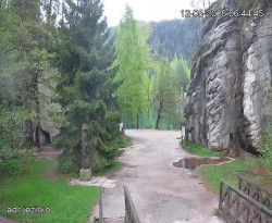 Vstup do skal, Pískovna