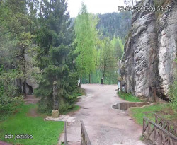 Vstup do skal, Pískovna